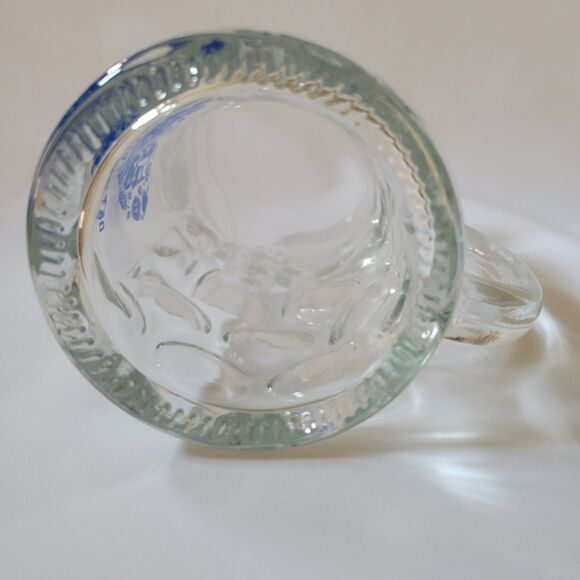 HB Munchen Hofbrahaus Glass German Beer Stein 1L Dimpled Mug Tankard Oktoberfest - Picture 11 of 14